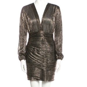 Maje Metallic Dress, NWT , Size 4 (38)